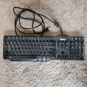Dell Computer Keyboard Model SK-8115 Black